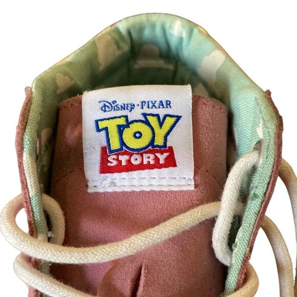 Vans Women's Pink and Cream High-Tops Size 5.5 - Picture 8 of 11